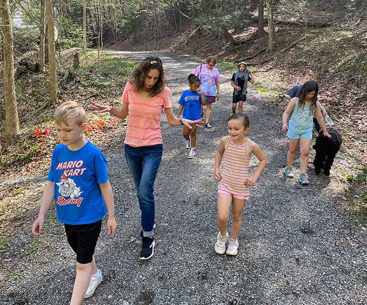 Forest Explores, children exploring nature