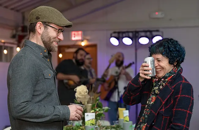 Photo of two people at Forest Fiesta